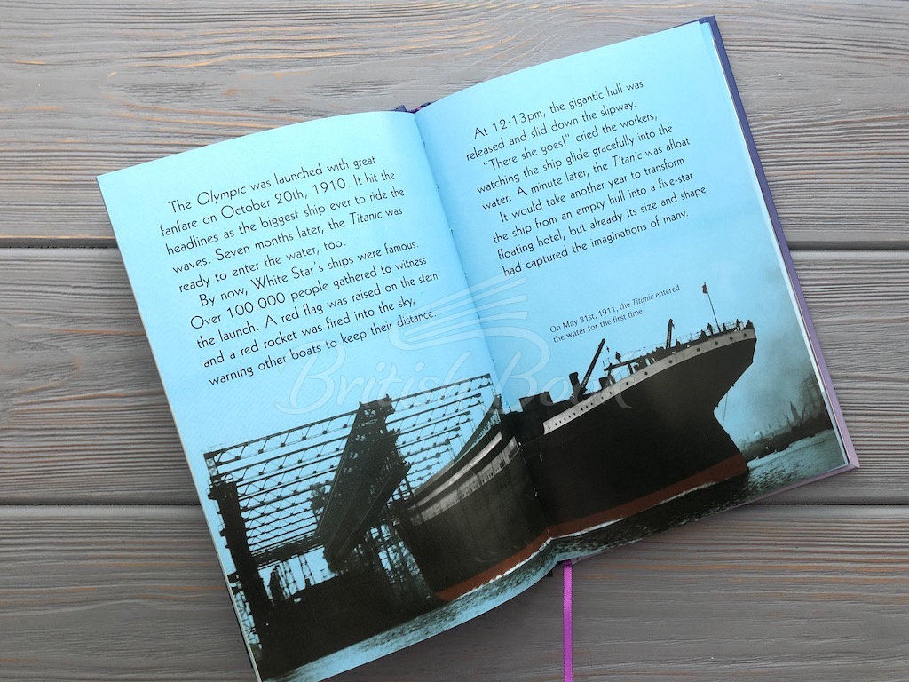 Книга Usborne Young Reading Level 3 Titanic зображення 7