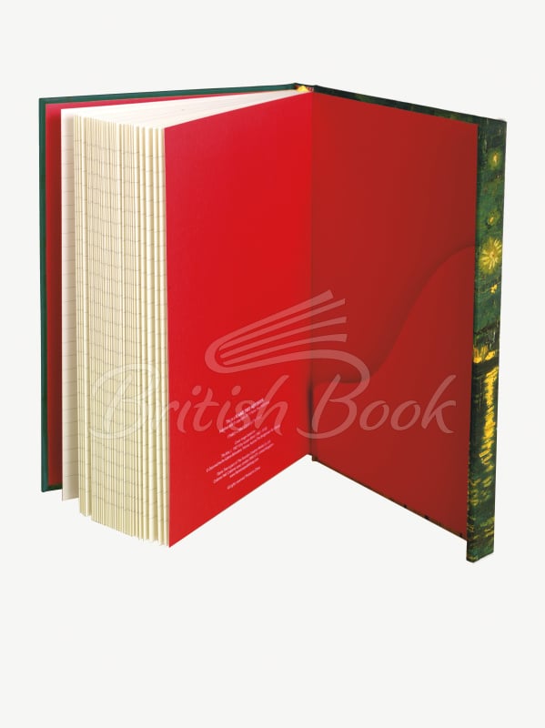 Блокнот Vincent van Gogh: Starry Night (Foiled Journal) изображение 2