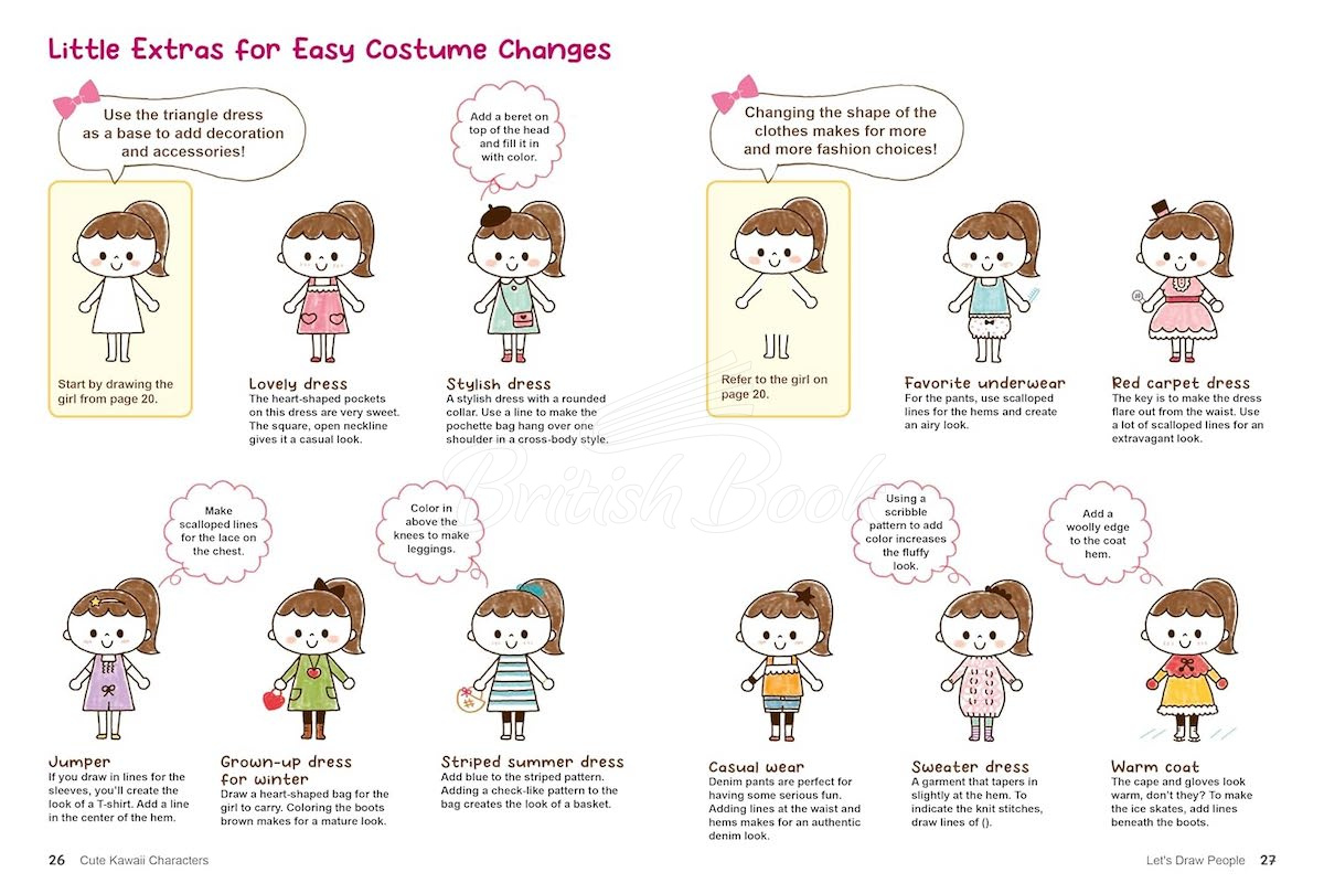 Книга Kawaii Doodles зображення 4