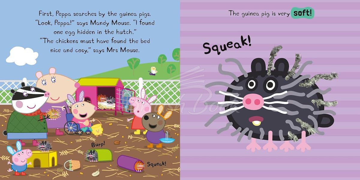 Книга Peppa Pig: Easter at the Farm (A Touch-and-Feel Playbook) зображення 2