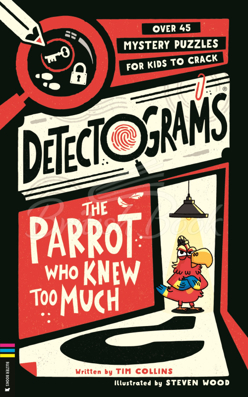 Книга Detectograms: The Parrot Who Knew Too Much: Over 45 Mystery Puzzles for Kids to Crack зображення