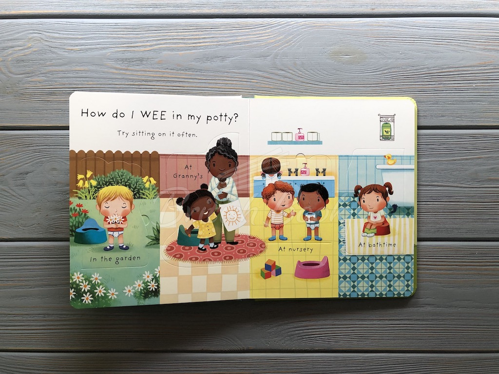 Книга Lift-the-Flap Very First Questions and Answers: Why Do We Need a Potty? зображення 6