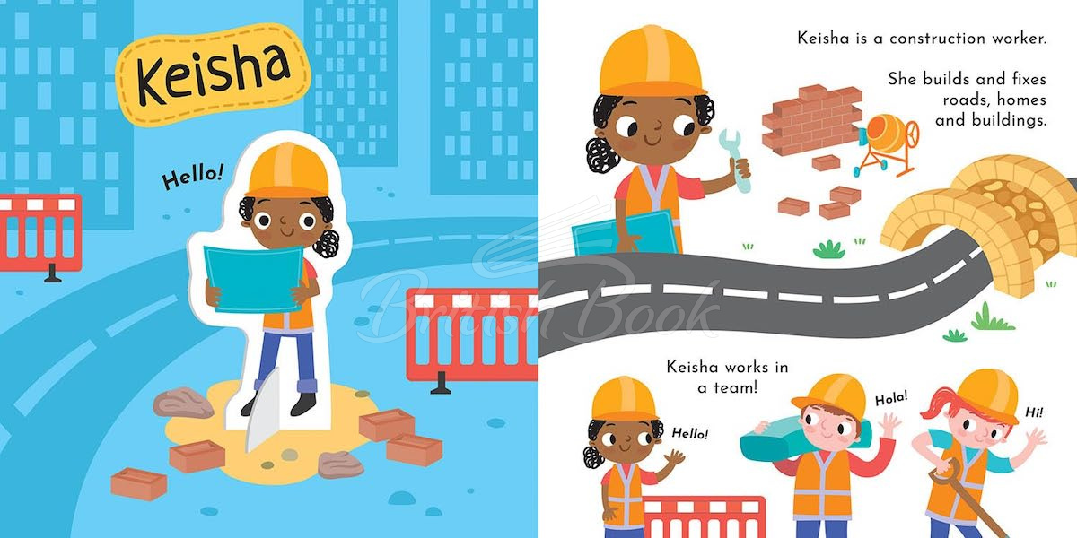 Книга Build + Play Construction Site зображення 3