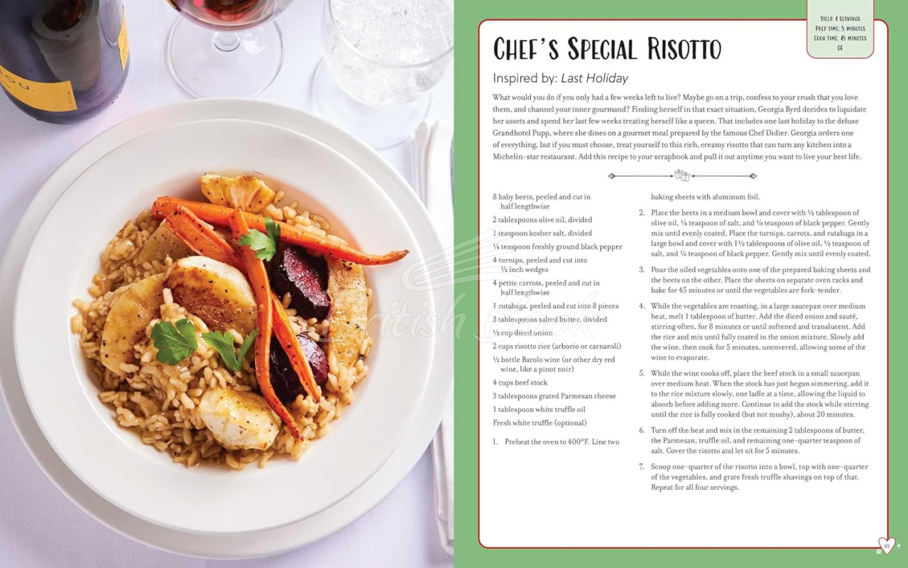 Книга The Rom-Com Cookbook: Romantic-Comedy-Inspired Recipes that Will Make Them Say "I'll Have What She's Having" зображення 5