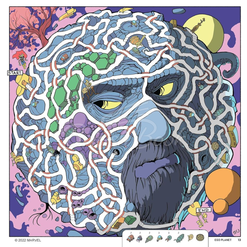 Книга Marvel Mazes изображение 3