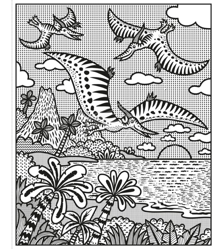 Книга Magic Painting Book: Dinosaurs зображення 3