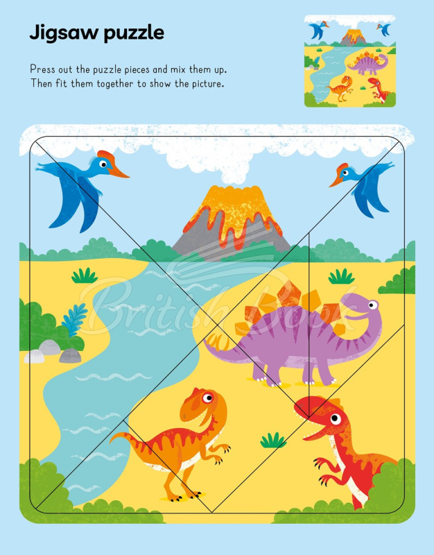 Книга Big Activity Book: Dinosaurs зображення 8