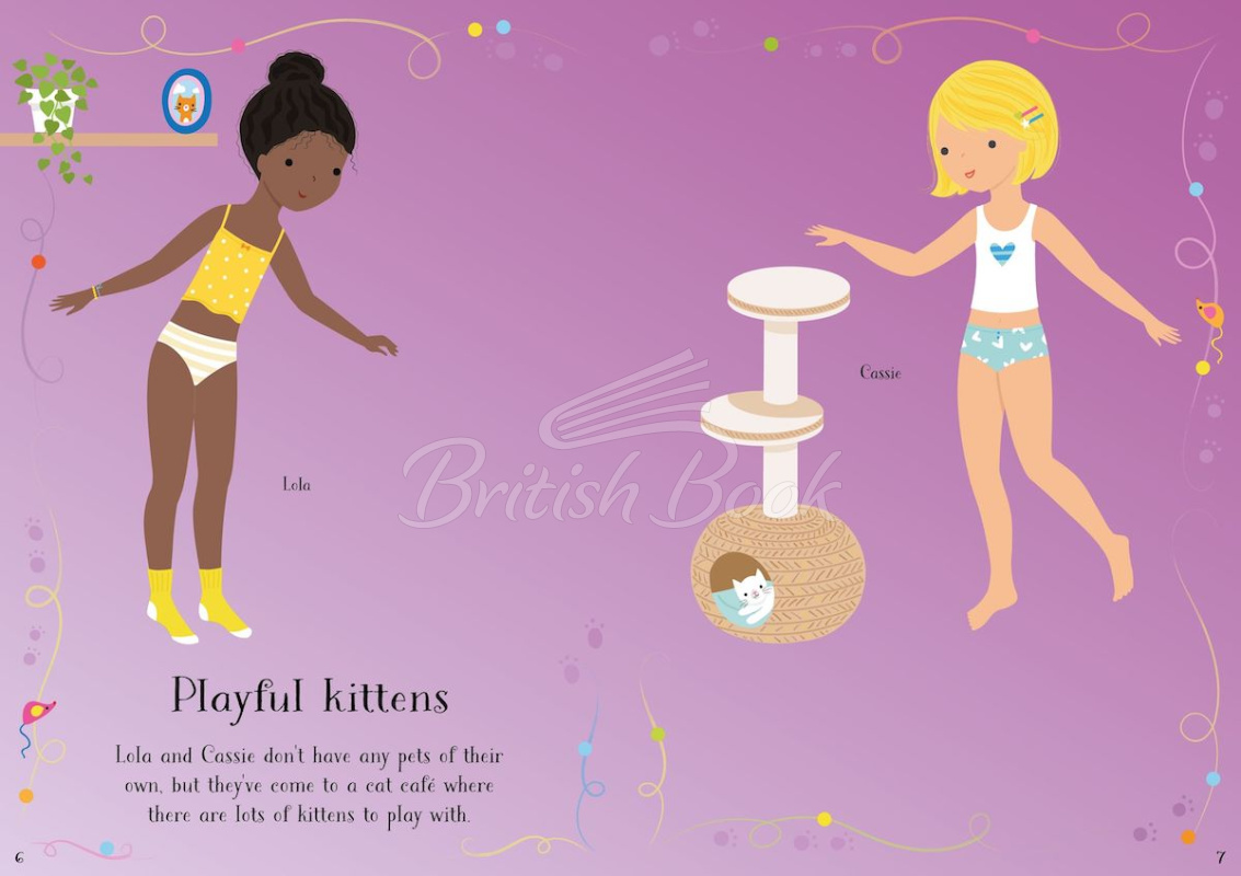 Книга Little Sticker Dolly Dressing: Pets изображение 1