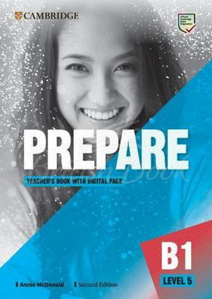 Книга для вчителя Cambridge English Prepare! Second Edition 5 Teacher's Book with Digital Pack зображення
