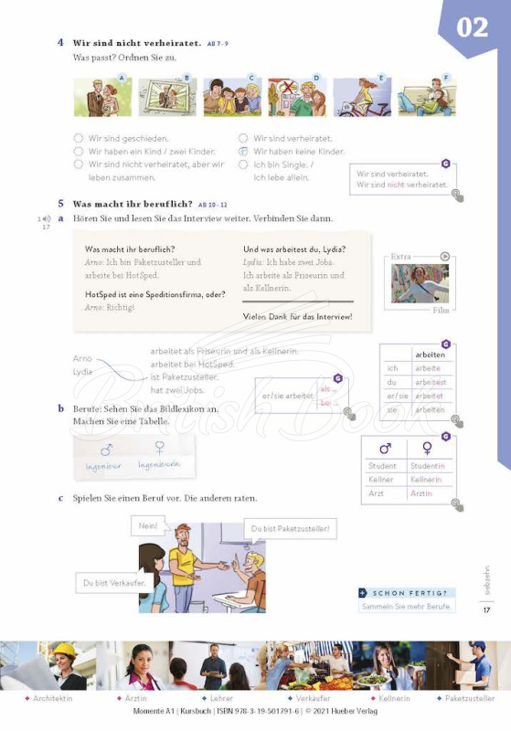 Підручник Momente A1 Kursbuch mit interaktive Version зображення 7