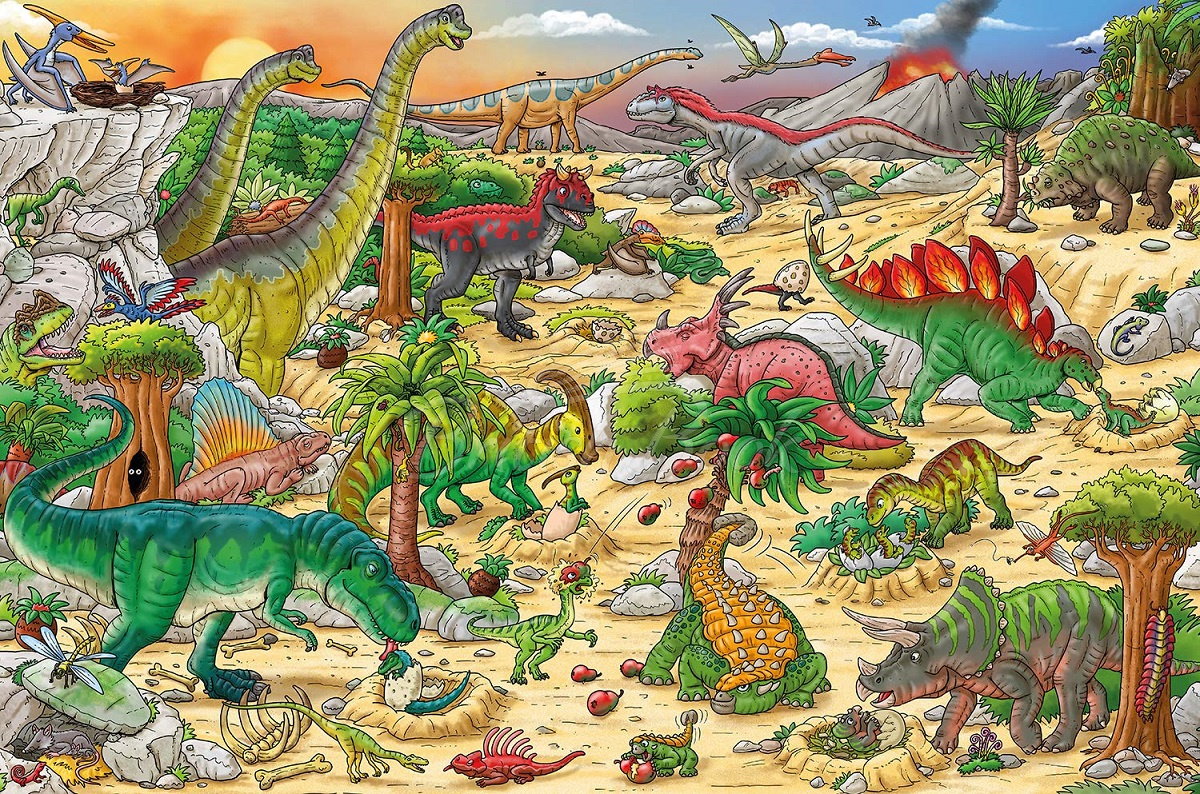 Книга My Big Wimmelbook: Dinosaurs зображення 1