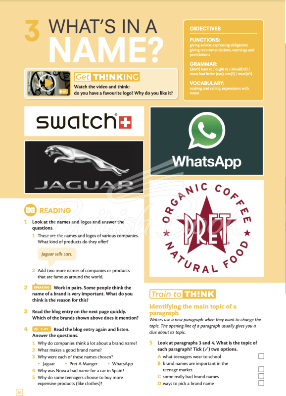 Підручник Think Second Edition 3 Student's Book with eBook зображення 1