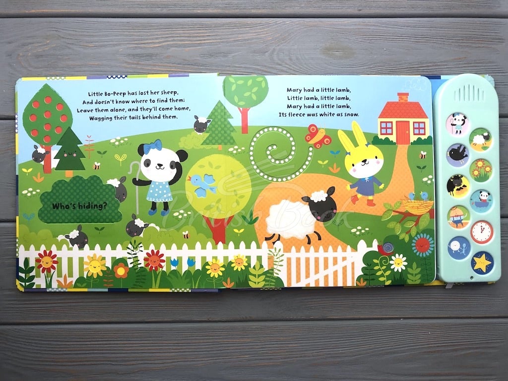 Книга Baby's Very First Nursery Rhymes Playbook зображення 3