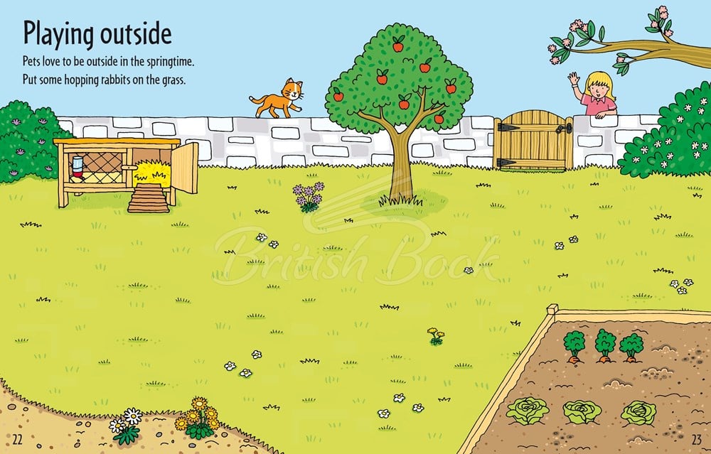 Книга Big Sticker Book of Animals зображення 1