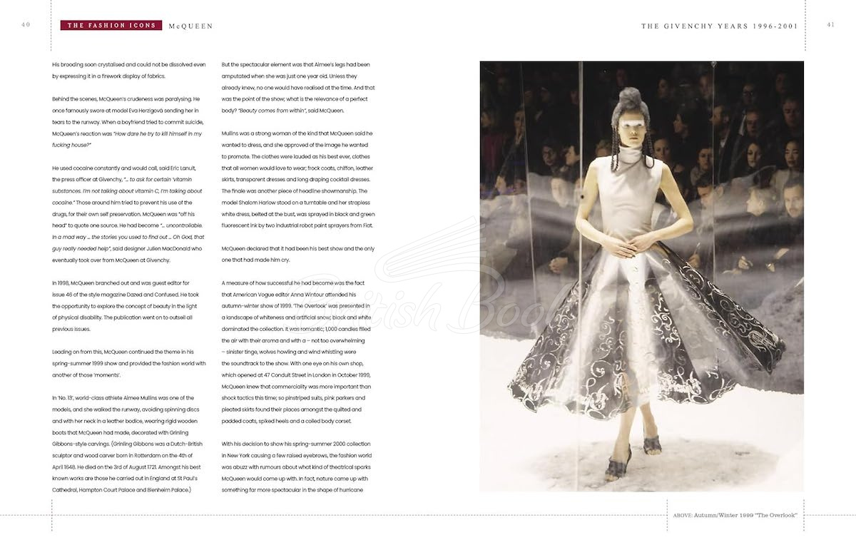 Книга The Fashion Icons: Alexander McQueen изображение 6
