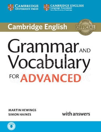 Книга Cambridge English: Grammar and Vocabulary for Advanced with answers and Downloadable Audio зображення