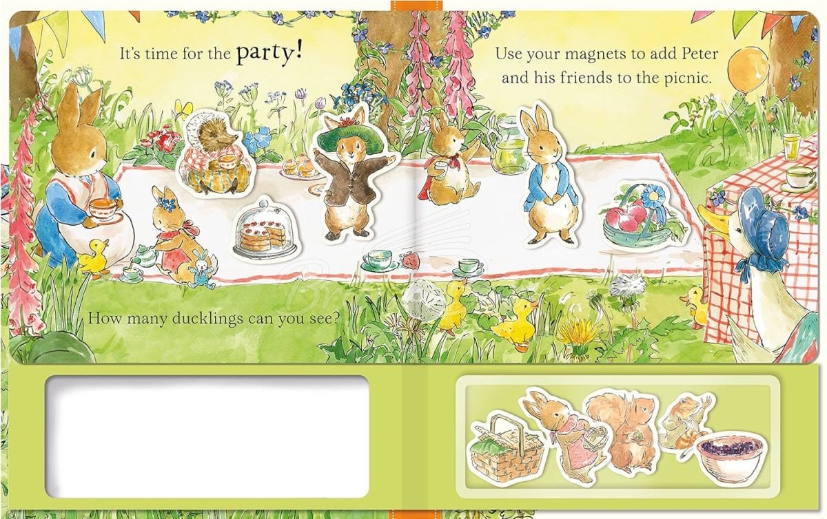 Книга Peter Rabbit: Peter's Magnet Fun зображення 2
