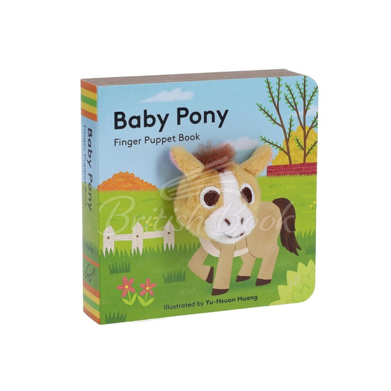 Книга Baby Pony Finger Puppet Book изображение 4