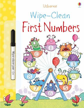Книга Wipe-Clean First Numbers зображення