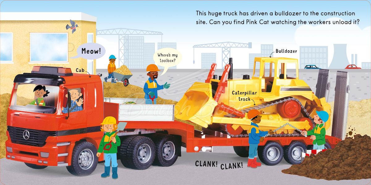 Книга Lift and Look: Trucks зображення 7