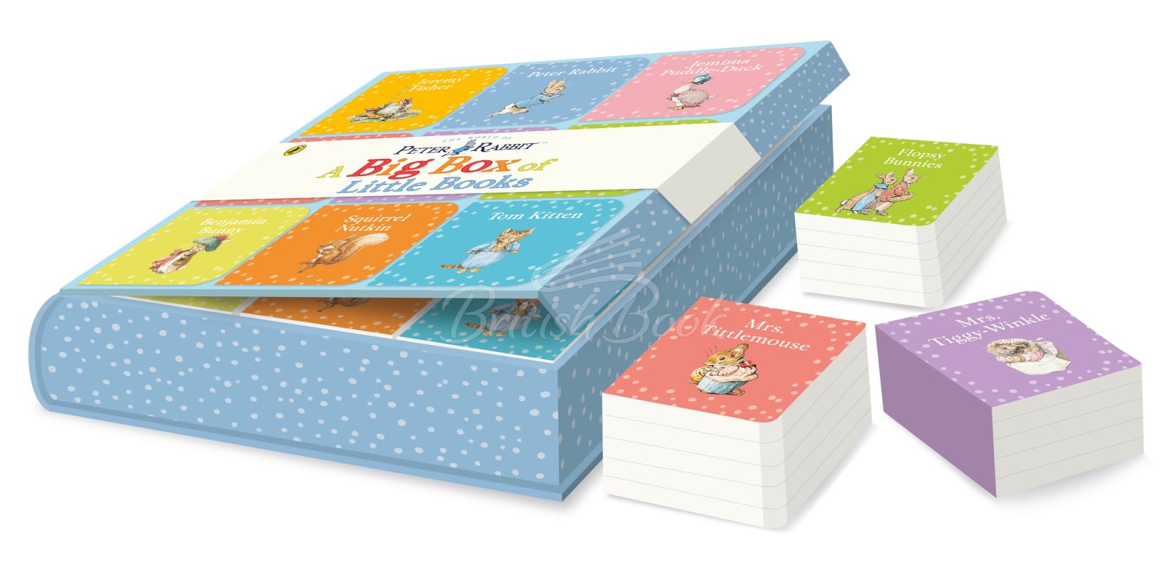 Набір книжок Peter Rabbit: A Big Box of Little Books зображення