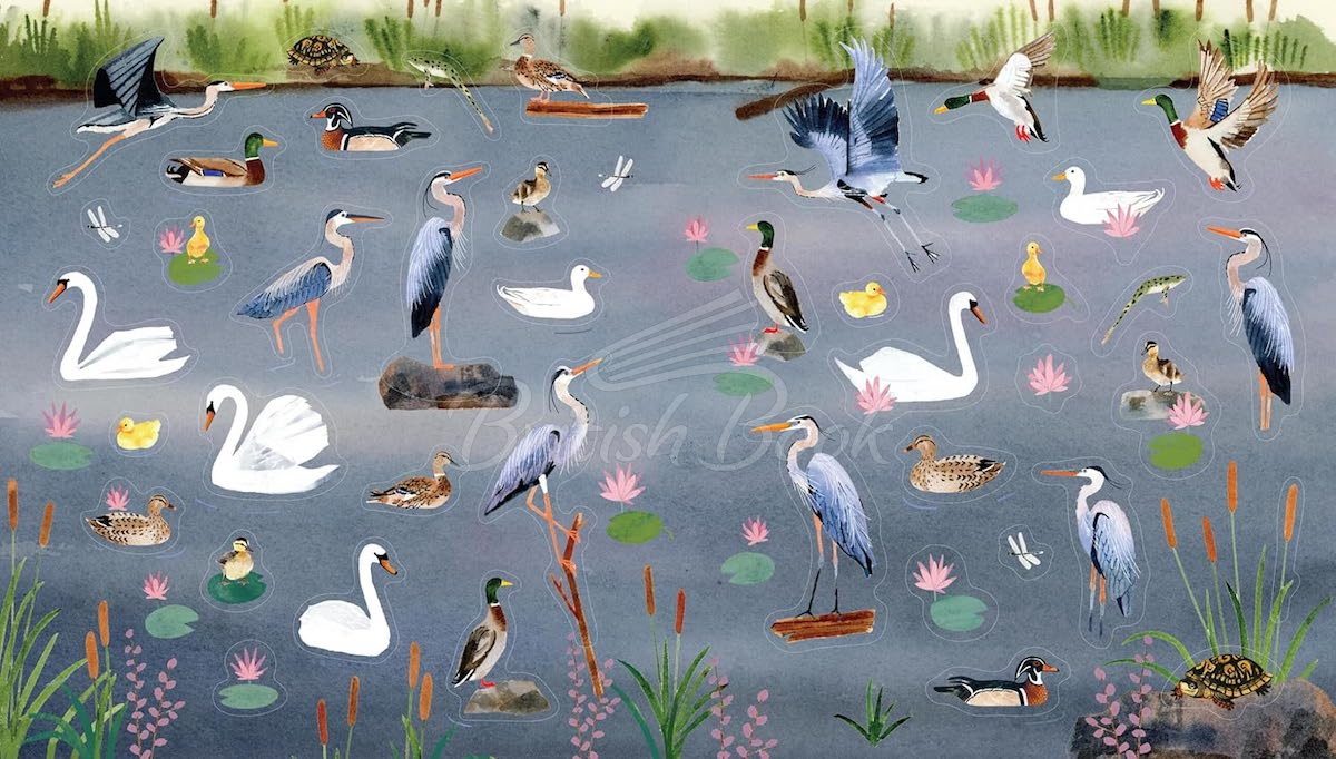 Стикербук A Bird Lover's Sticker Book изображение 4