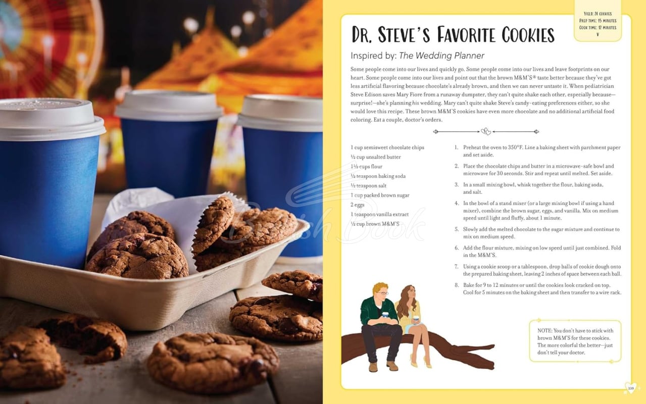 Книга The Rom-Com Cookbook: Romantic-Comedy-Inspired Recipes that Will Make Them Say "I'll Have What She's Having" зображення 6