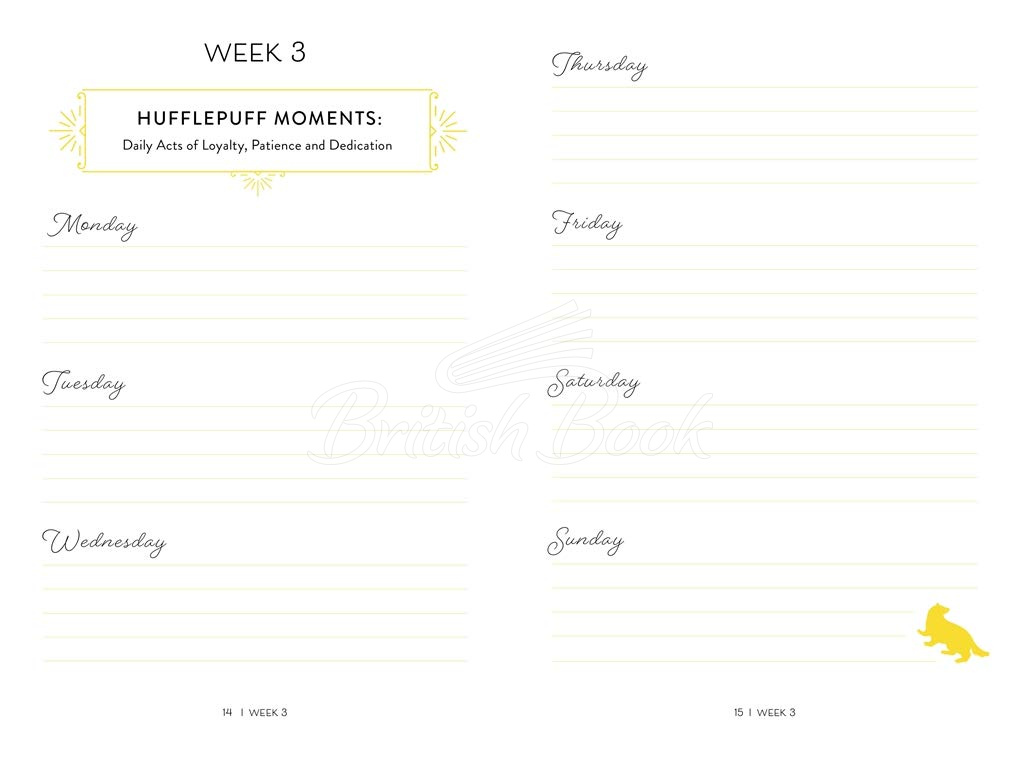 Щоденник Harry Potter: Loyalty: A Guided Journal to Embrace Your Inner Hufflepuff зображення 7