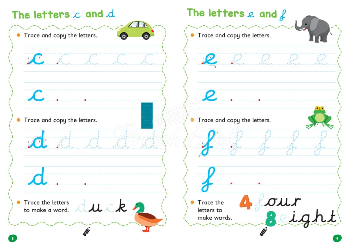 Книга Collins Easy Learning Preschool: Cursive Letters Wipe-Clean Activity Book (Ages 3-5) изображение 2