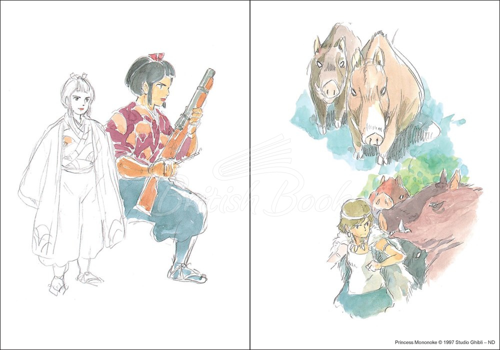 Блокнот Princess Mononoke Journal изображение 8