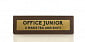 Wooden Desk Sign: Office Junior