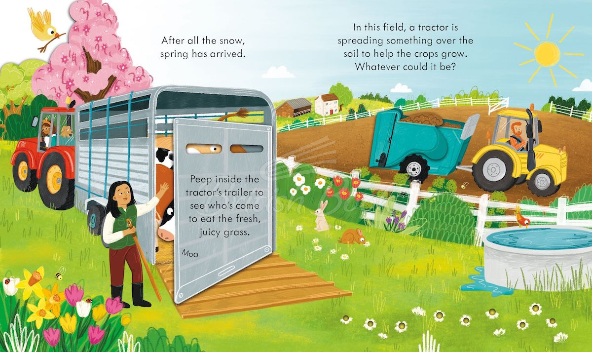 Книга Peep inside How a Tractor Works зображення 2