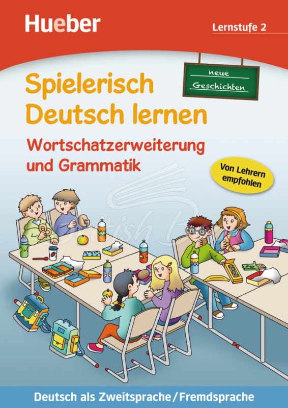 Книга Spielerisch Deutsch lernen Lernstufe 2 Wortschatzerweiterung und Grammatik — Neue Geschichten зображення
