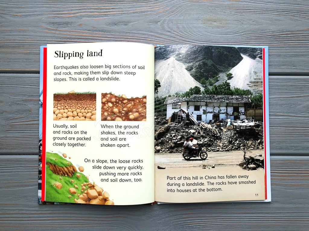 Книга Usborne Beginners Earthquakes and Tsunamis зображення 7