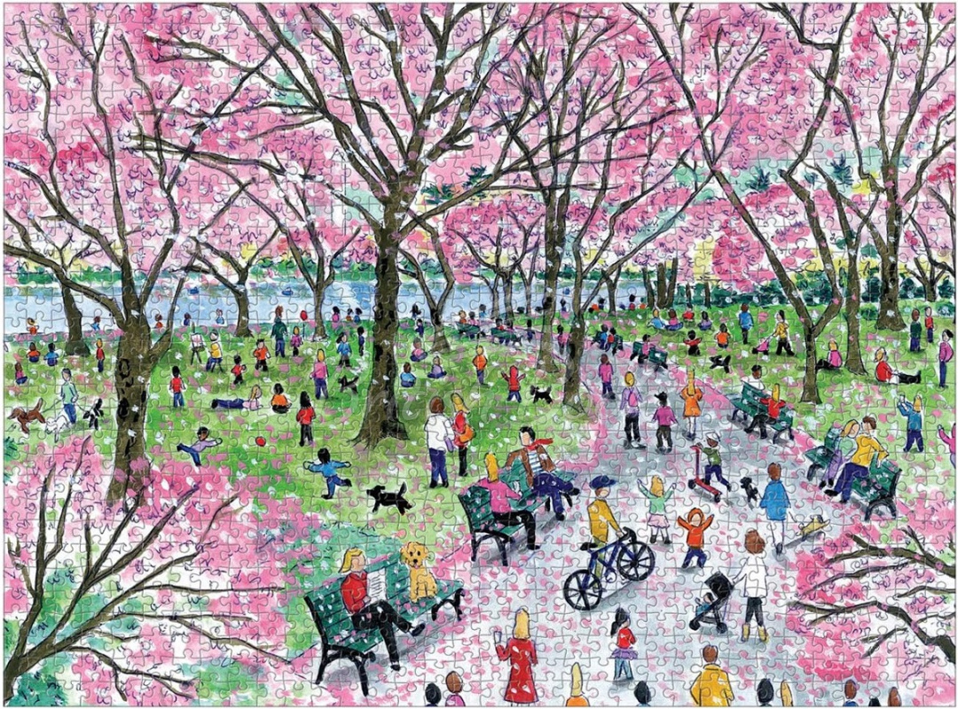 Пазл Michael Storrings Cherry Blossoms 1000 Piece Puzzle изображение 2