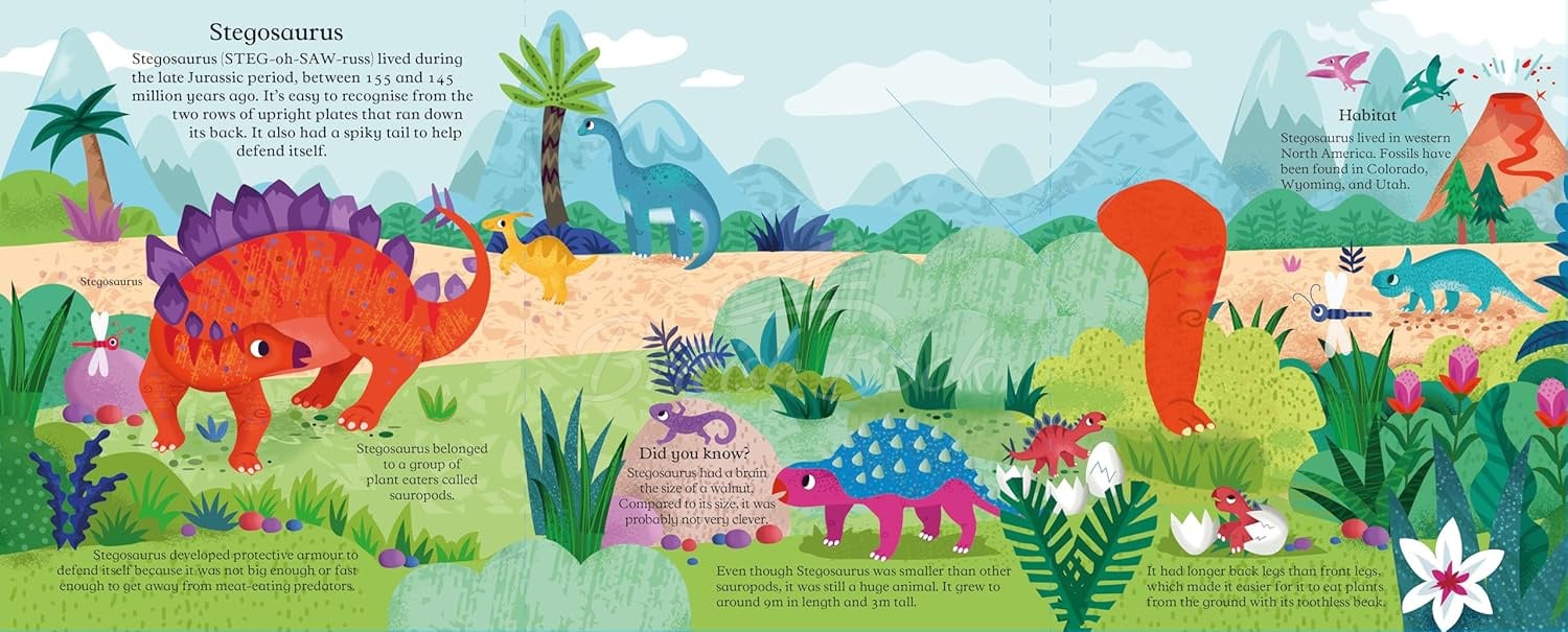 Книга Pop Up & Discover Dinosaurs зображення 1