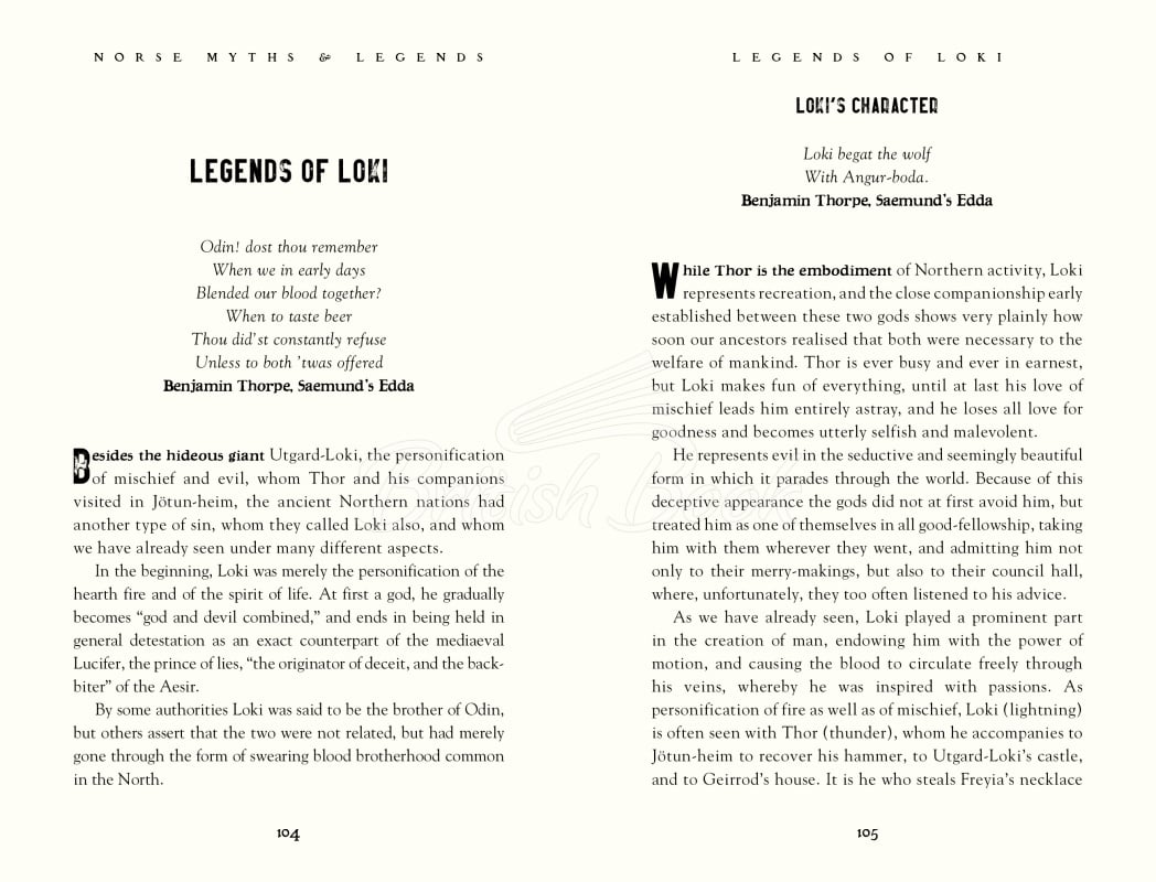 Книга Norse Myths & Legends: Tales of Heroes, Gods & Monsters зображення 2