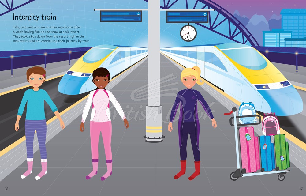 Книга Sticker Dolly Dressing: Travel зображення 2