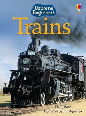 Книга Usborne Beginners Trains зображення