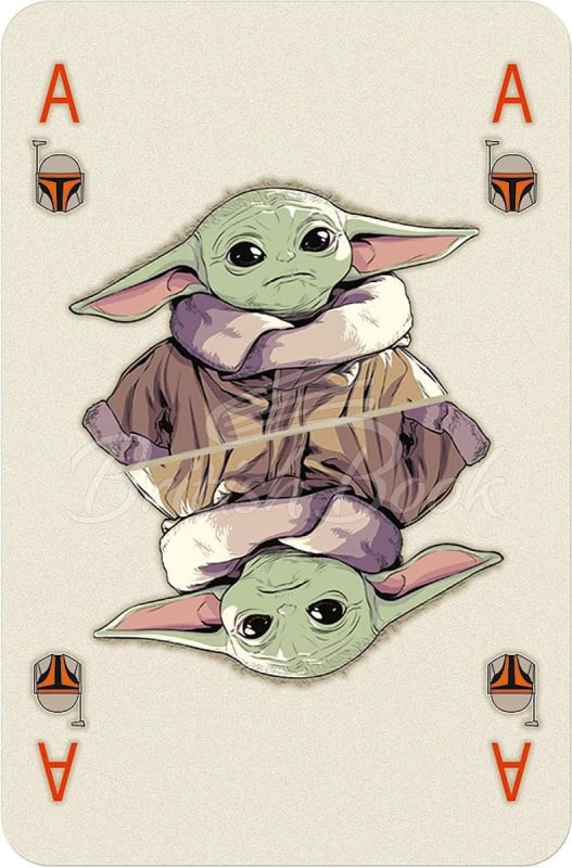 Гральні карти Waddingtons No.1 Playing Cards Star Wars The Mandalorian зображення 5