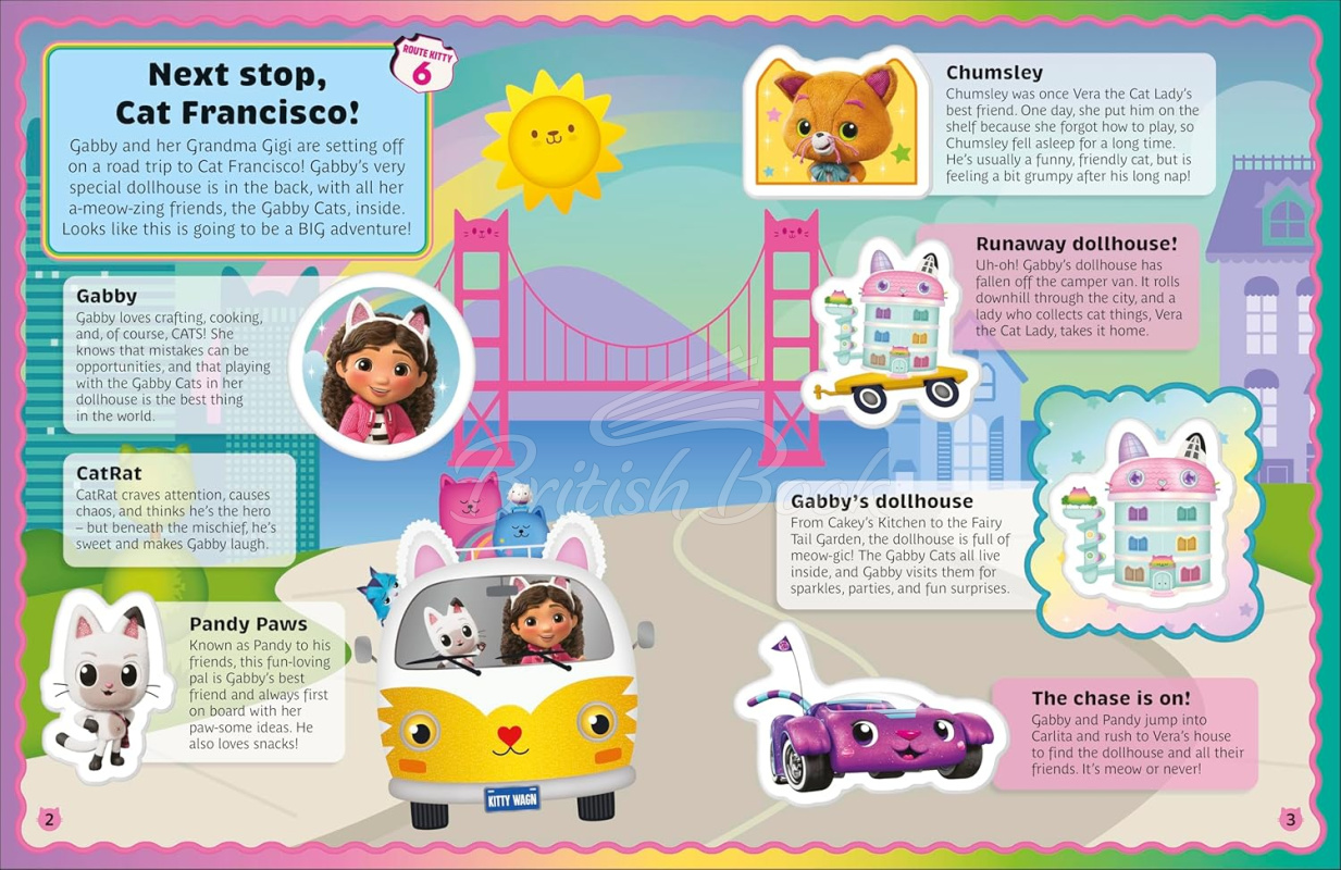 Книга Gabby's Dollhouse Ultimate Sticker Book изображение 2