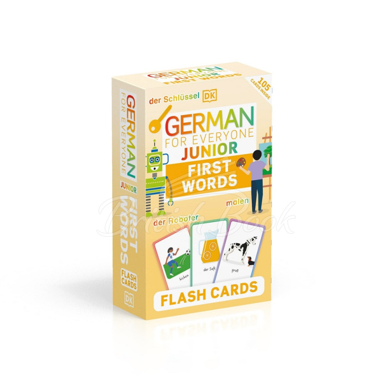 Картки German for Everyone Junior: First Words Flash Cards зображення 2