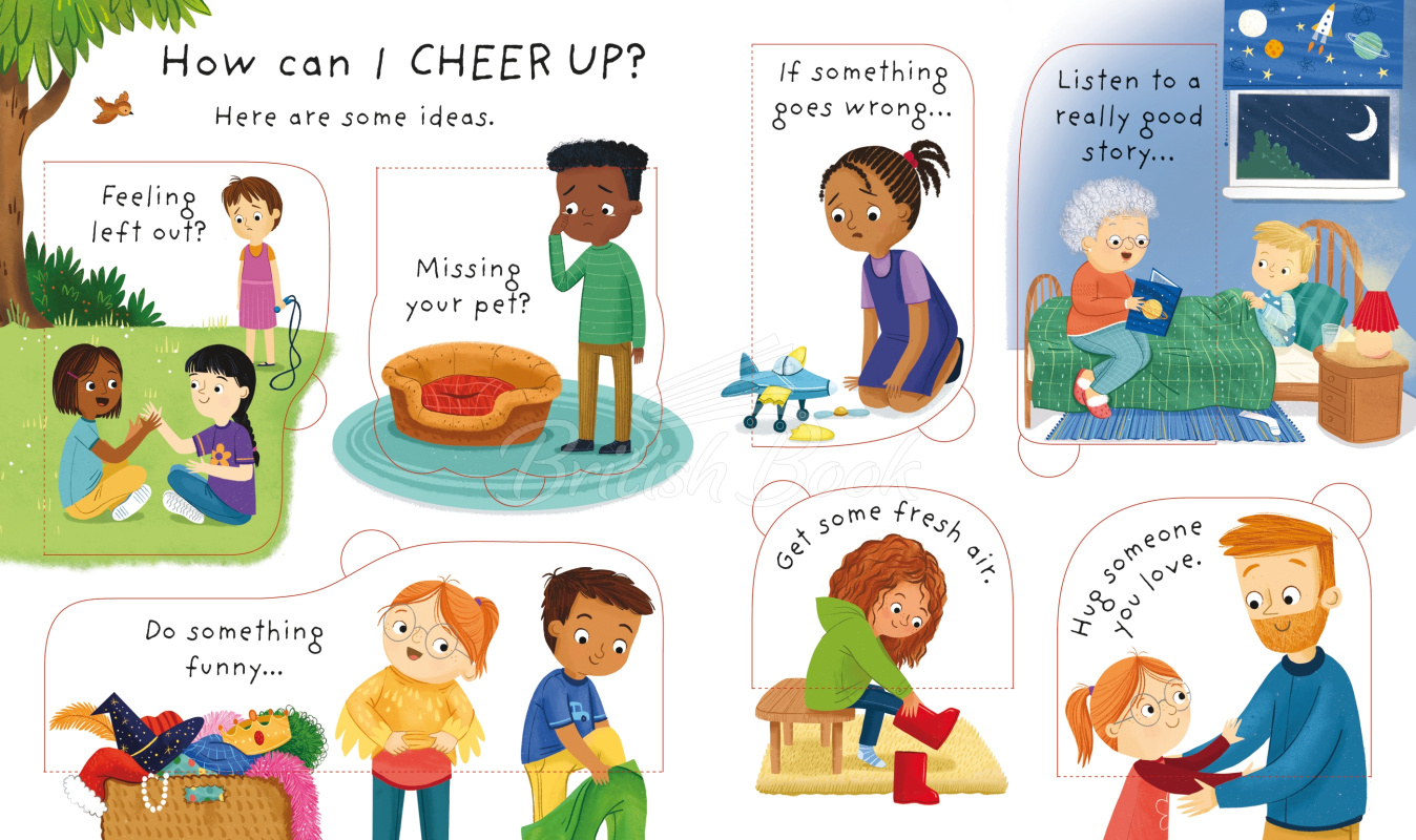 Книга Lift-the-Flap First Questions and Answers: Why Do I (Sometimes) Feel Sad? зображення 4