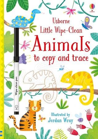Книга Little Wipe-Clean Animals to Copy and Trace зображення