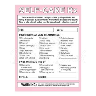 Бумага для заметок Self-Care Rx Nifty Note изображение