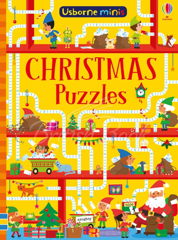 Книга Christmas Puzzles зображення