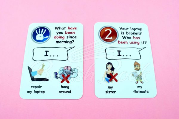 Картки Fun Card English: Present Perfect Continuous зображення 7