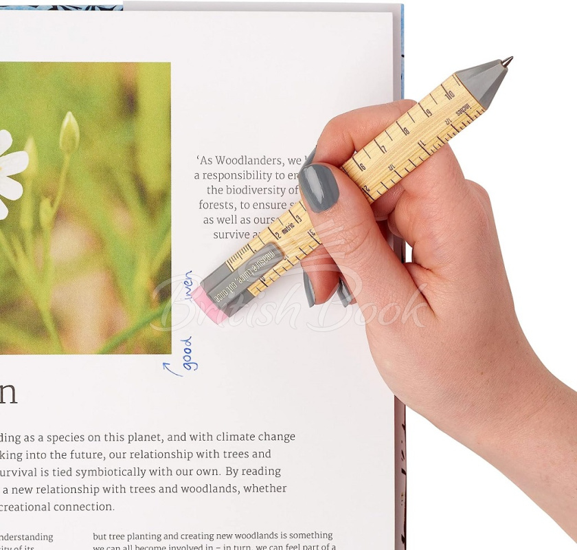 Закладка Pen Bookmark Ruler with Refills зображення 5