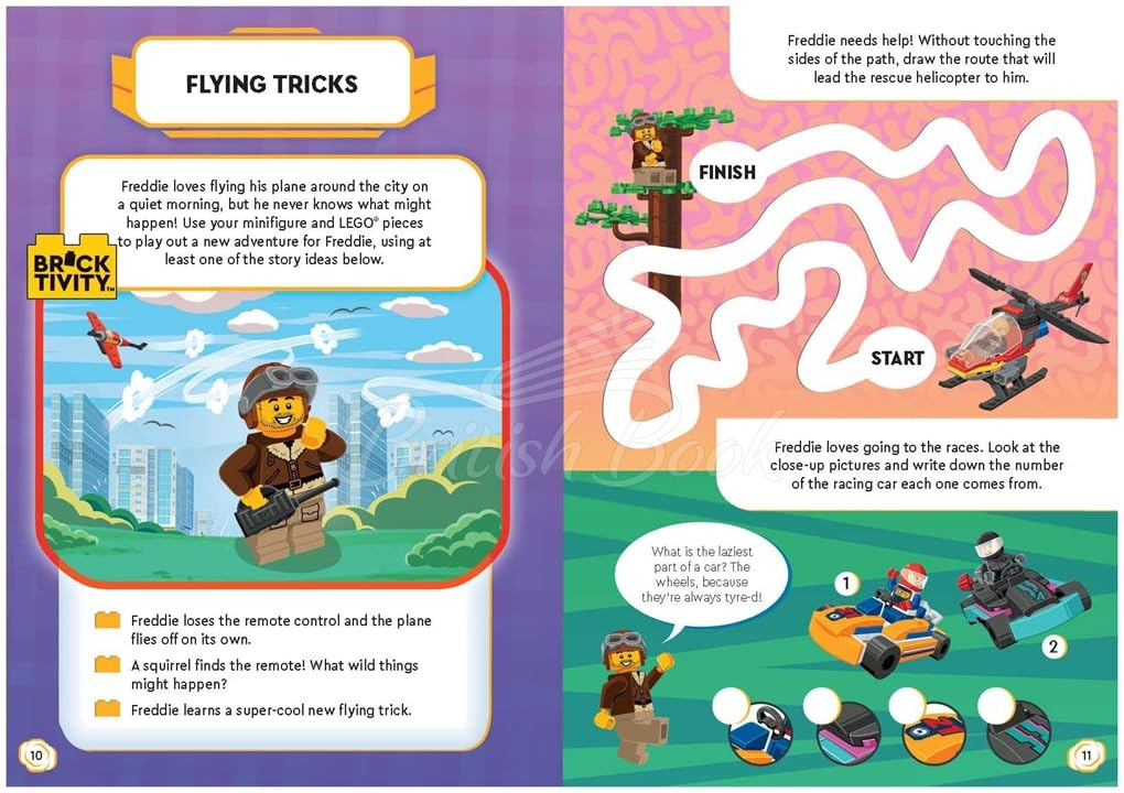 Книга LEGO City: Time for Take-Off! Activity Book зображення 2