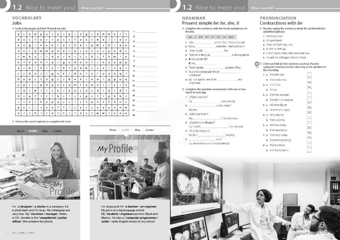 Робочий зошит Language Hub Beginner Workbook with key зображення 2